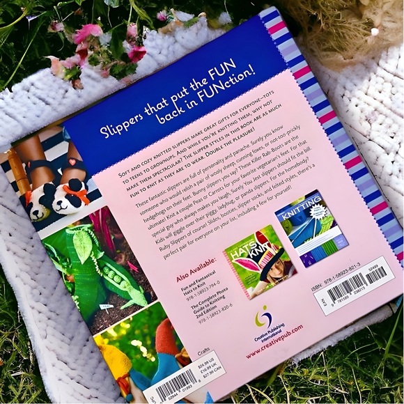 Fun and Fantastical Slippers to Knit + 3 Yarn Skeins - Picture 13 of 15